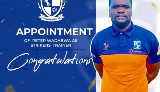 Mighty Mukuru Wanderers FC Welcomes Peter ‘Pierre’ Wadabwa as Strikers’ Trainer